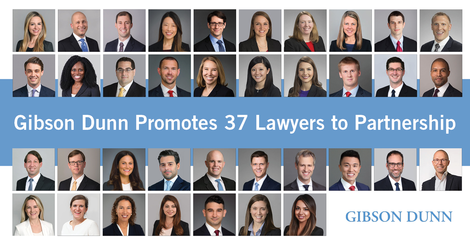 Gibson Dunn Promotes 37 Lawyers to Partnership Gibson Dunn
