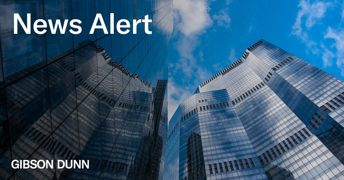 SEC Adopts Amendments to Enhance Company Stock Repurchase Disclosure Requirements Gibson Dunn