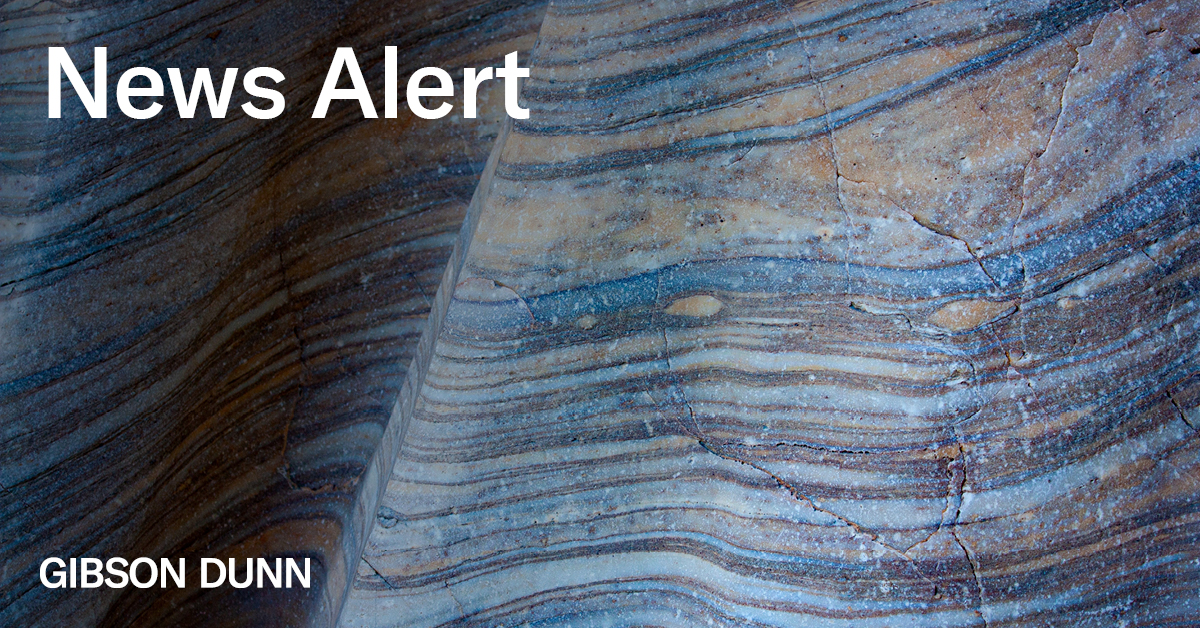 The State of Louisiana Is Granted Primacy Over Class VI Wells Gibson Dunn