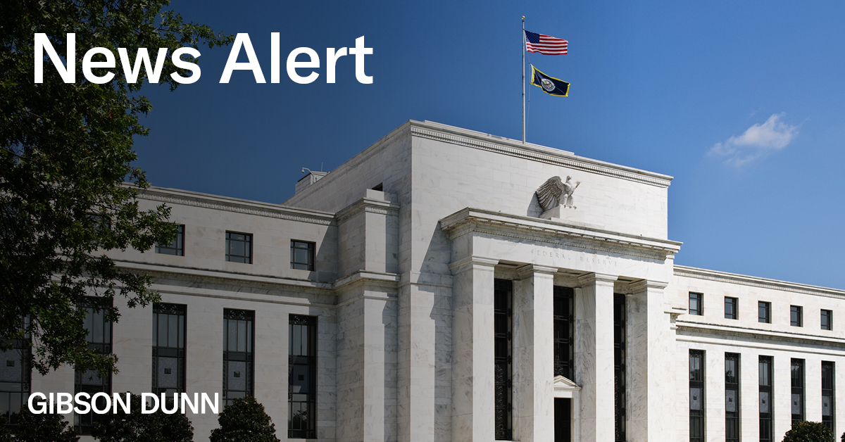 Monthly Bank Regulatory Report (March 2024) Gibson Dunn